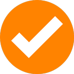 icon with a checkmark